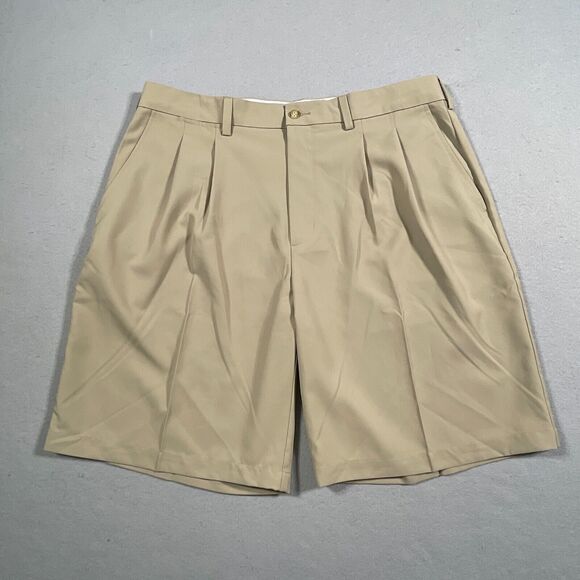 Callaway Golf Shorts Men 38 Pleated Chinchilla Moisture Wicking‎ Performance NWT - Picture 1 of 12